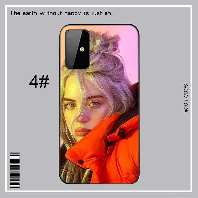 Samsung Galaxy A9 A8 A7 A6 Plus A8+ A6+ 2018 A5 A3 2016 2017 Casing phone Soft Case LU11 billie eilish Singer