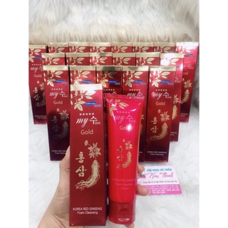 Sữa Rửa Mặt Sâm Đỏ My Gold (130ml)