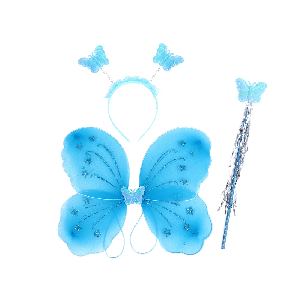 Đầm Công Chúa Họa Tiết Bướm Cổ Điển One Size Cho Bé Gái