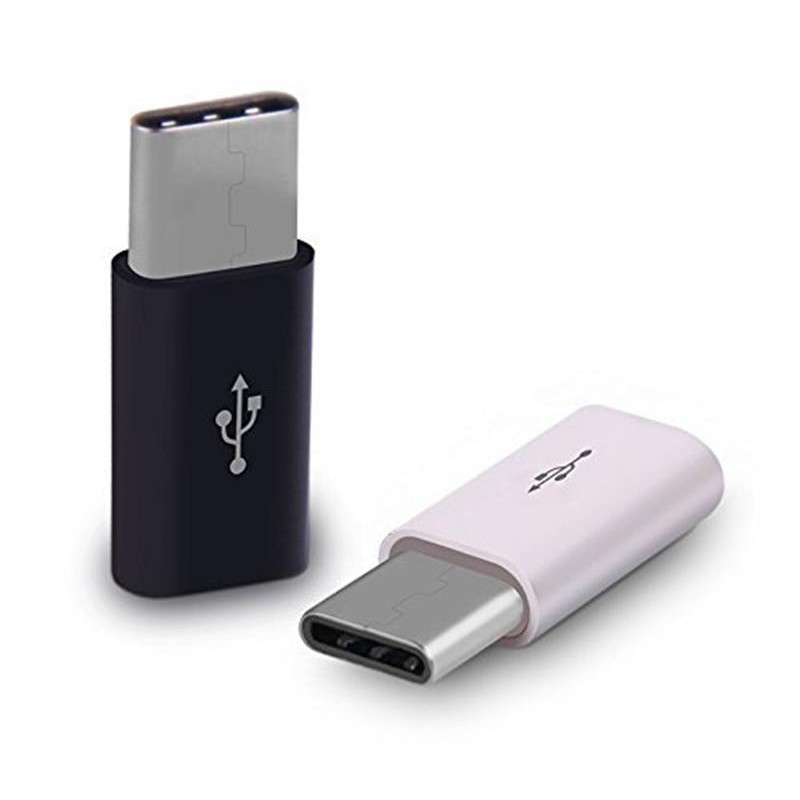 D-WIRELESS Loại-C OTG Micro USB Sang Type C Đầu Kết Nối dành cho Samsung Galaxy S8 S9 Plus Note 8 9