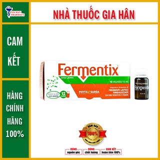 Men vi sinh fermentix giúp cân bằng hệ vi sinh đường ruột hộp 12 lọ