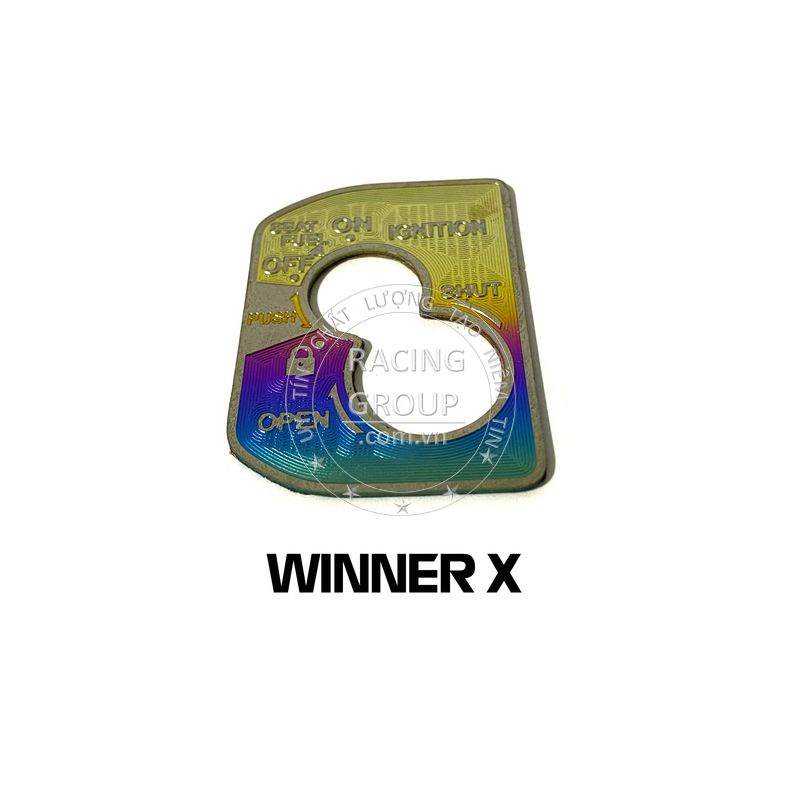 Tem titan dán ổ khoá Winner X, Winner, Satria, Raider FI, Vario, Sonic, Exciter 150, Sirius  trang trí xe máy