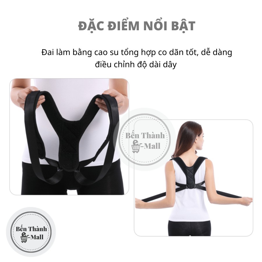 ✈️[Freeship] Đai chống gù lưng Posture Corrector (PC) [Tặng kèm 2 tấm trợ lực]