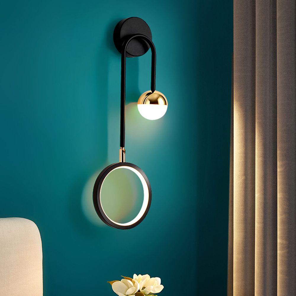 PISTA Đồng Hồ Treo Tường Màu Vàng Đen