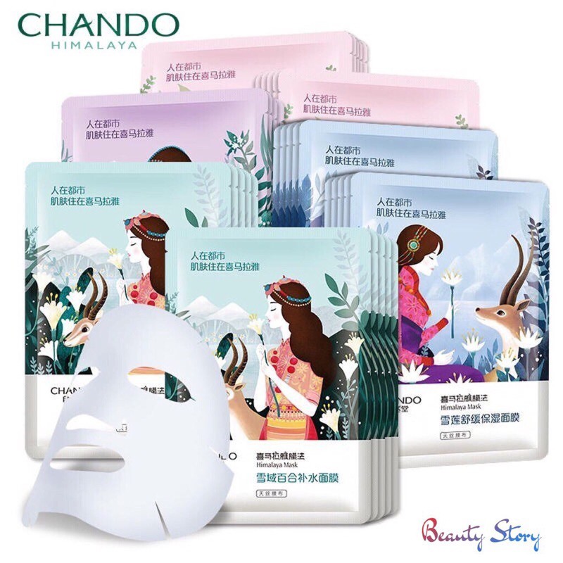 MẶT NẠ CHANDO Sét Mix 21 miếng