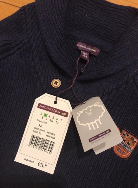 Áo len bé trai Sergent Major bé trai