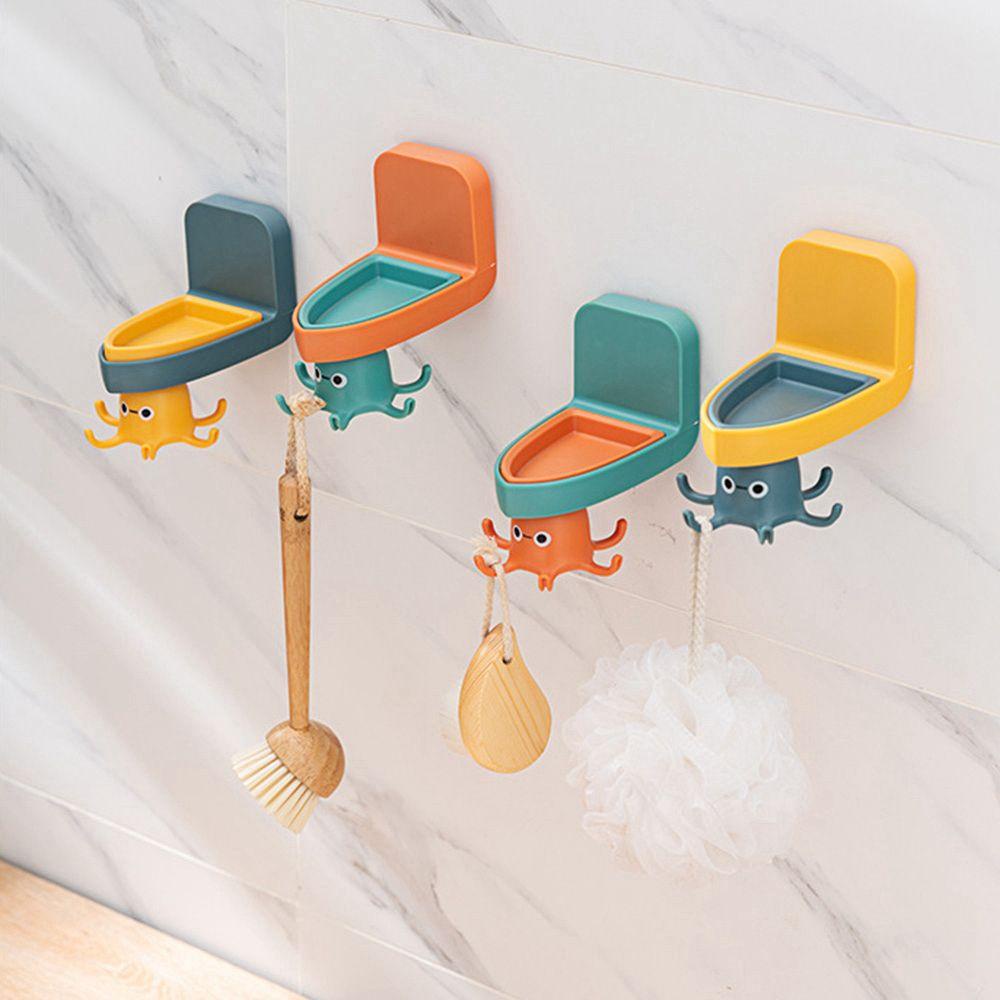 Giá Đỡ Muỗng Gắn Tường Hình Bạch Tuộc Tiết Kiệm Không Gian Đa Năng