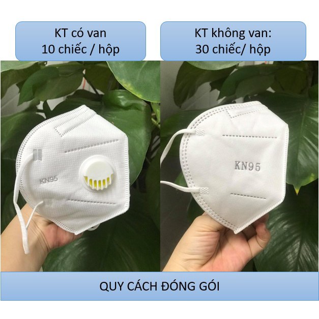 Khẩu trang N95 KN95 có van thở chính hãng có kiểm định, lọc bụi mịn PM 2.5, tiêu chuẩn FDA sử dụng trong phẫu thuật | BigBuy360 - bigbuy360.vn