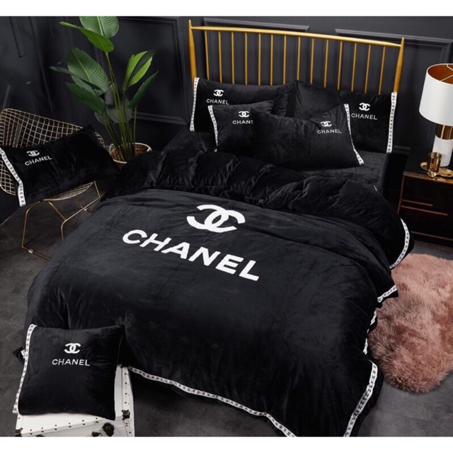 FREESHIP 99K TOÀN QUỐC_SET CHĂN GA NỈ NHUNG CAO CẤP 6 MÓN