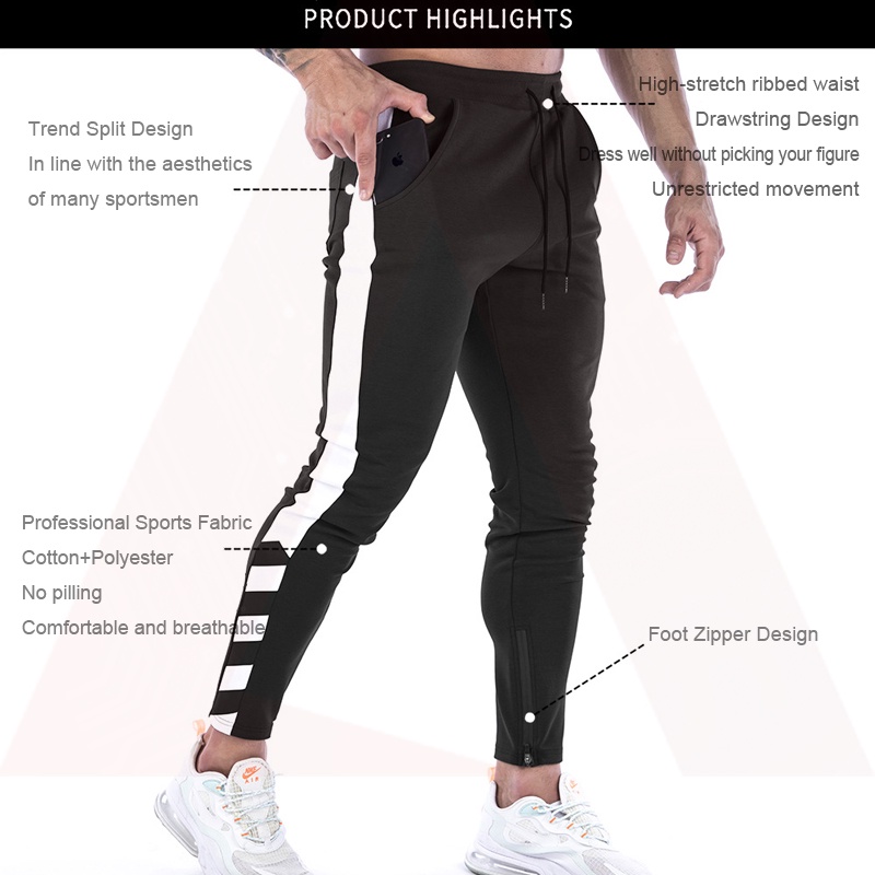 Quần Jogger Nam Plus Size Chất Liệu Cotton