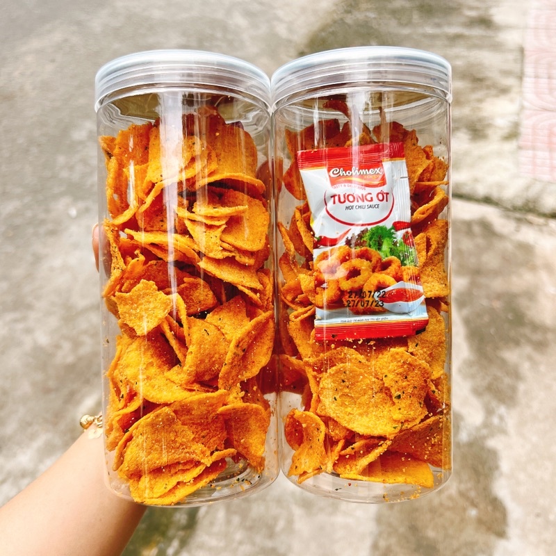KHOAI TÂY SẤY TRỨNG MUỐI hộp 160gr