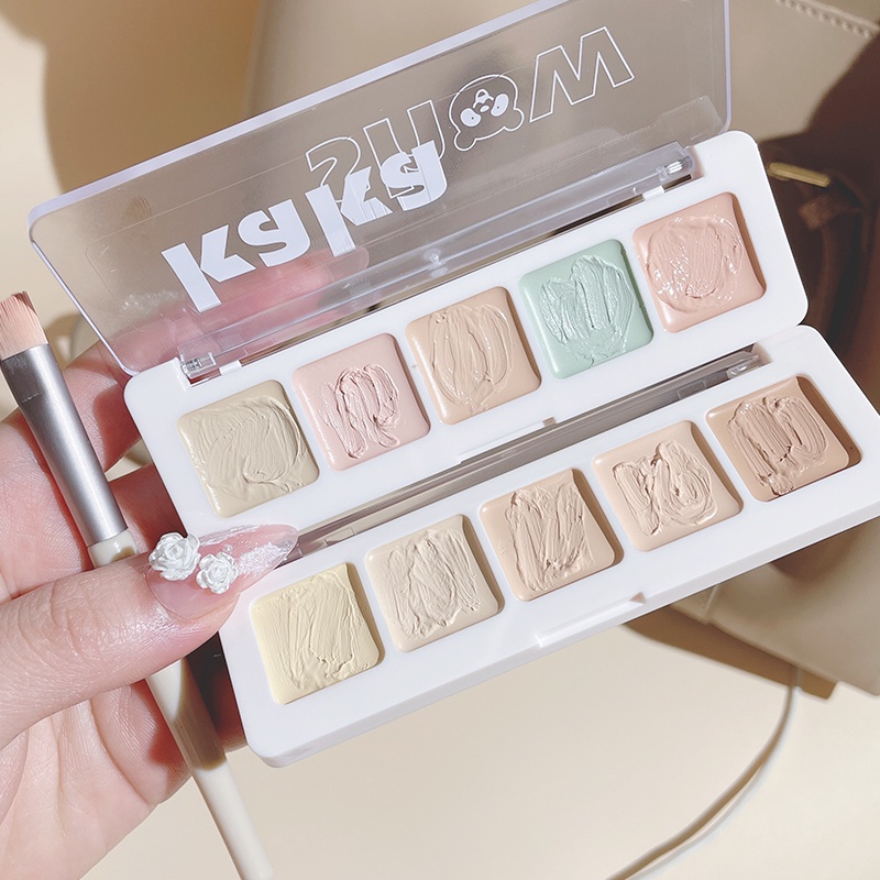 Bảng Kem Che Khuyết Điểm 5 Màu Mềm Mại Che Phủ Toàn Diện NO.C114