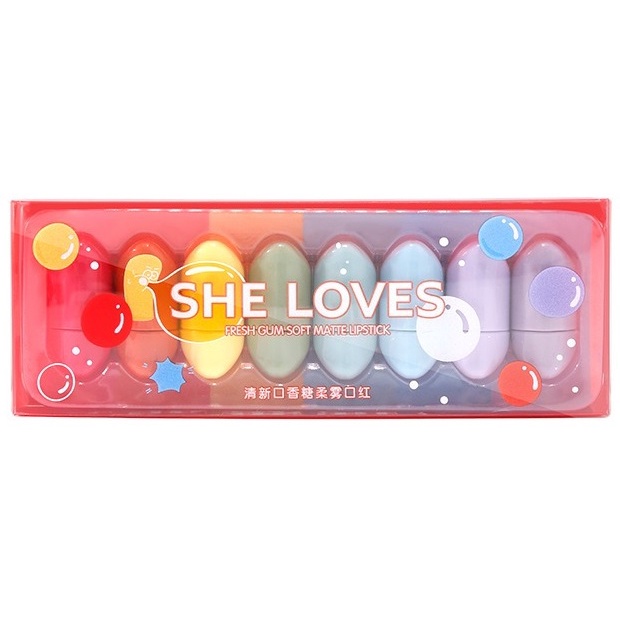 [SHE LOVES] Set son kẹo She Loves/Derol