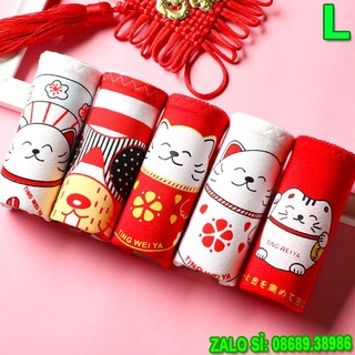 SỈ ZALO RẺ HƠN_ Quần Lót 5 Kiểu Kute 5030 Size L