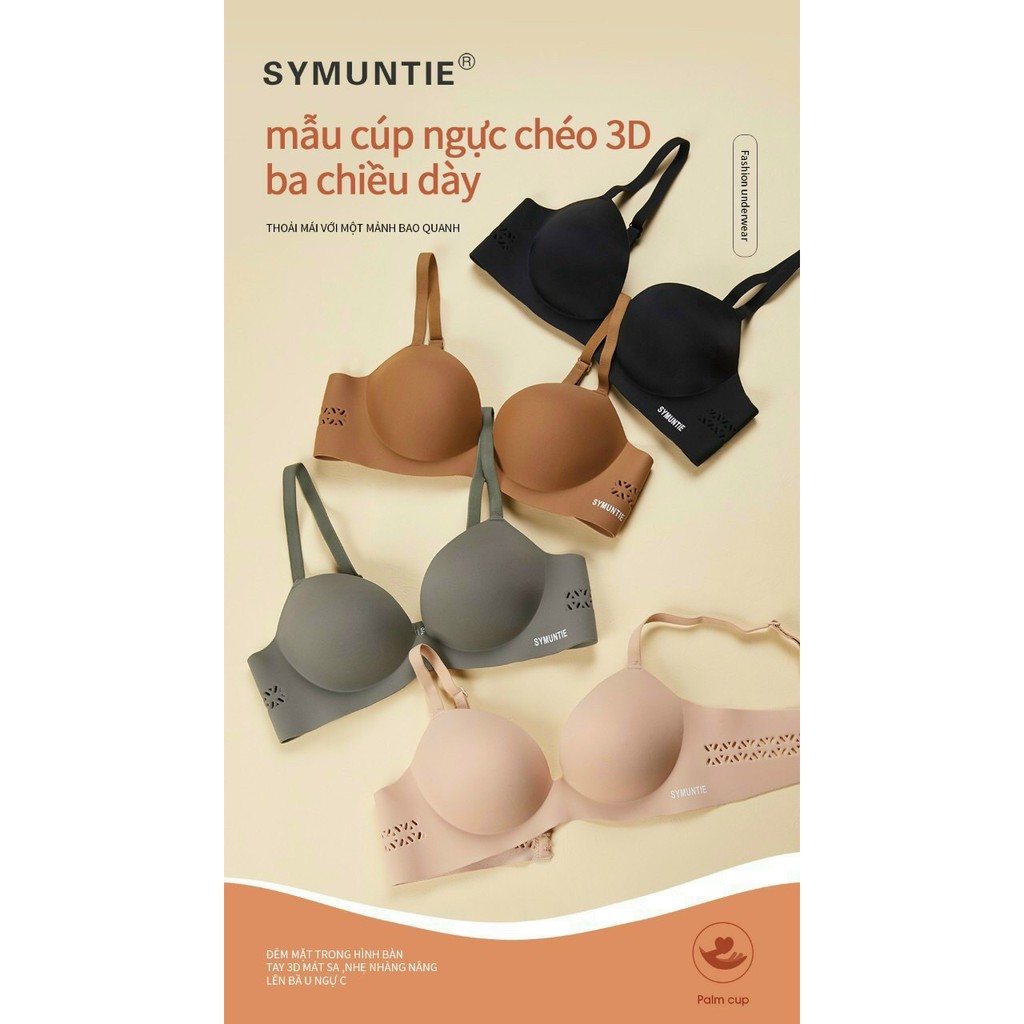 Siêu phẩm Áo cúp ngực đúc 3D nâng đẩy, gom khe