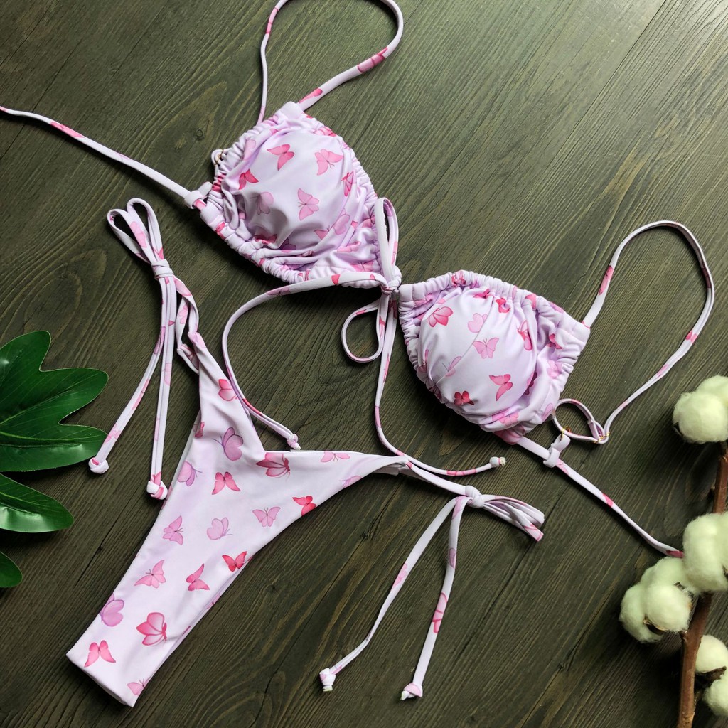 Bikini hình bướm có đệm mút dành cho nữ H369 | BigBuy360 - bigbuy360.vn