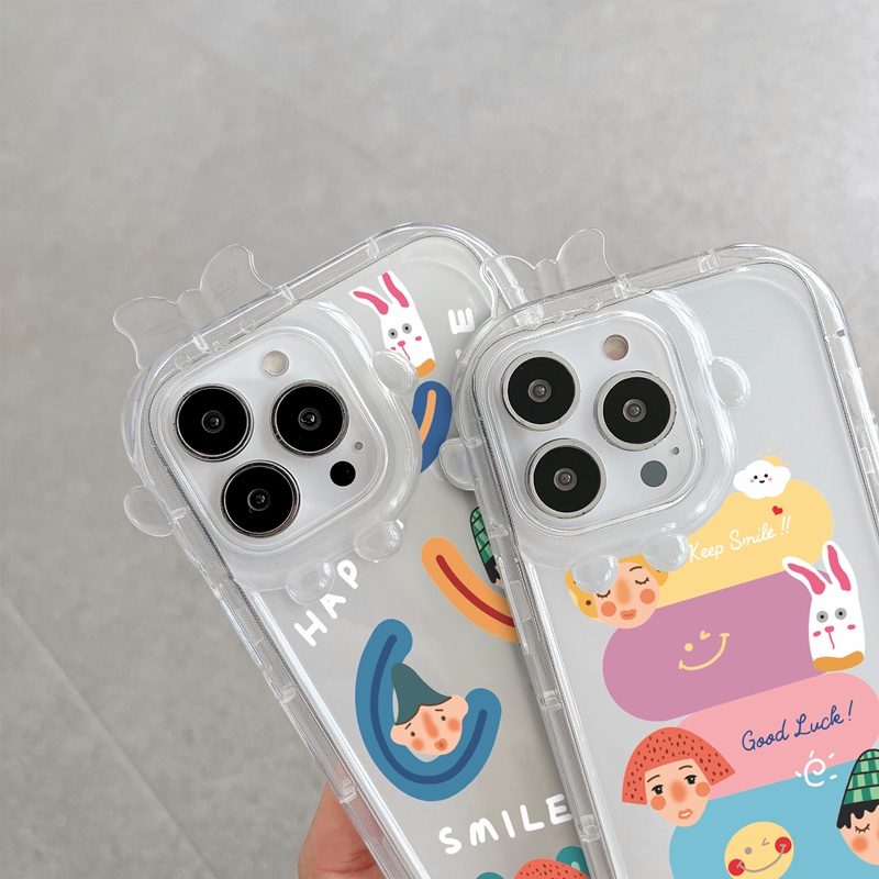 Suntaiho Ốp lưng Suntaiho Ốp lưng iphone Ốp Điện Thoại TPU mềm họa tiết hoạt hình thích hợp cho iPhone 13 11 Pro 14 Pro Max 12 Pro Max Xs Max XR 6 6Plus
