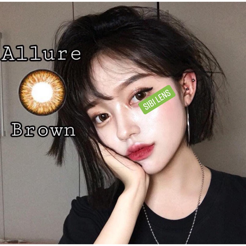 Lens Allure Brown - Lens Chuẩn Thái  - Cam Kết Chính Hãng