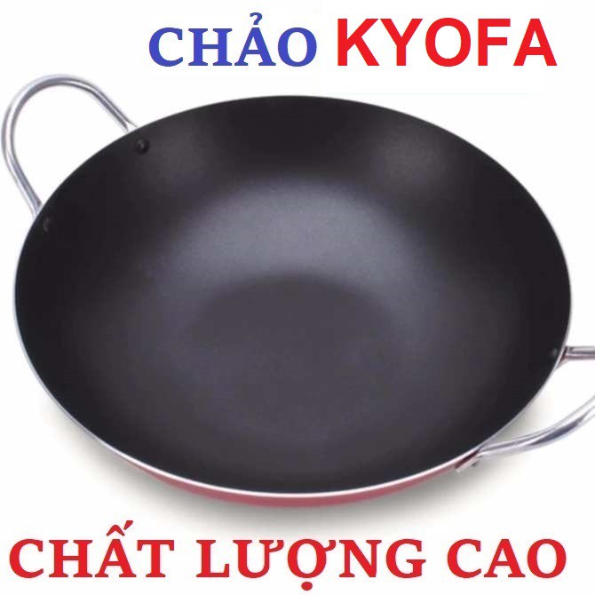 Chảo 2 Quai 36cm Chất Lượng Cao - Chảo Hợp Kim Nhôm Chống Dính, Siêu Bền và Khả Năng Chịu Nhiệt Cao