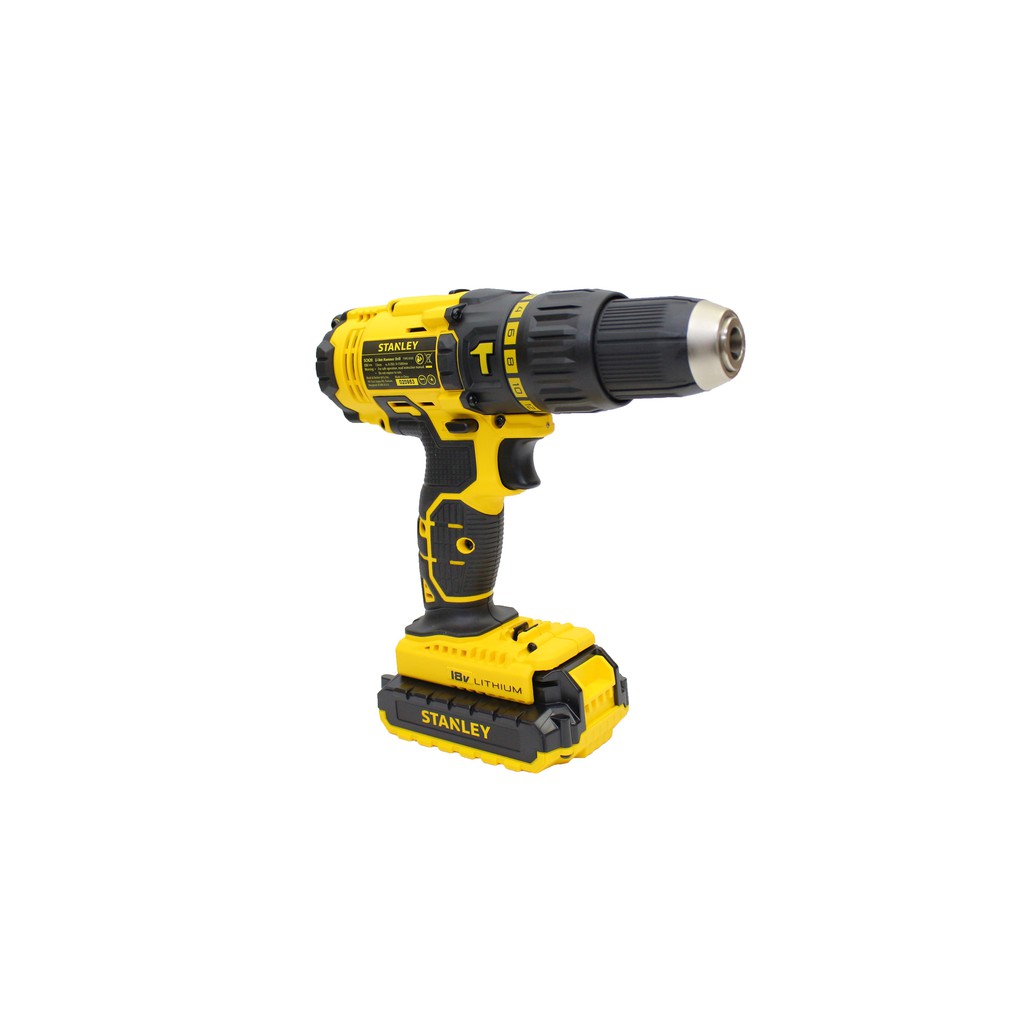 Máy khoan cầm tay dùng pin Stanley SCH20C2K-B1 | 18V | Bảo hành 2 năm | Chính hãng |