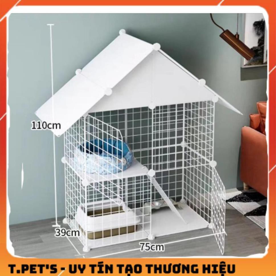 Tấm lưới ghép chuồng cho pet yêu (tặng kèm chốt)