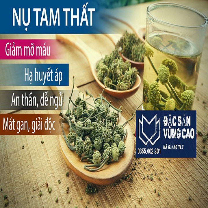 nụ tam thất có cuống 100g