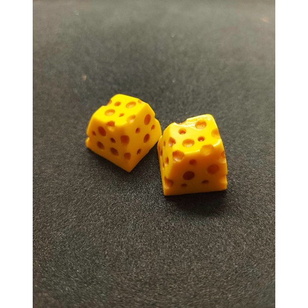 Keycap cheese (phomai) trang trí bàn phím cơ phiên bản đặc biệt