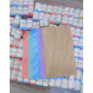 Set 5 Khăn mặt Hàn Quốc lông mềm mịn siêu thấm