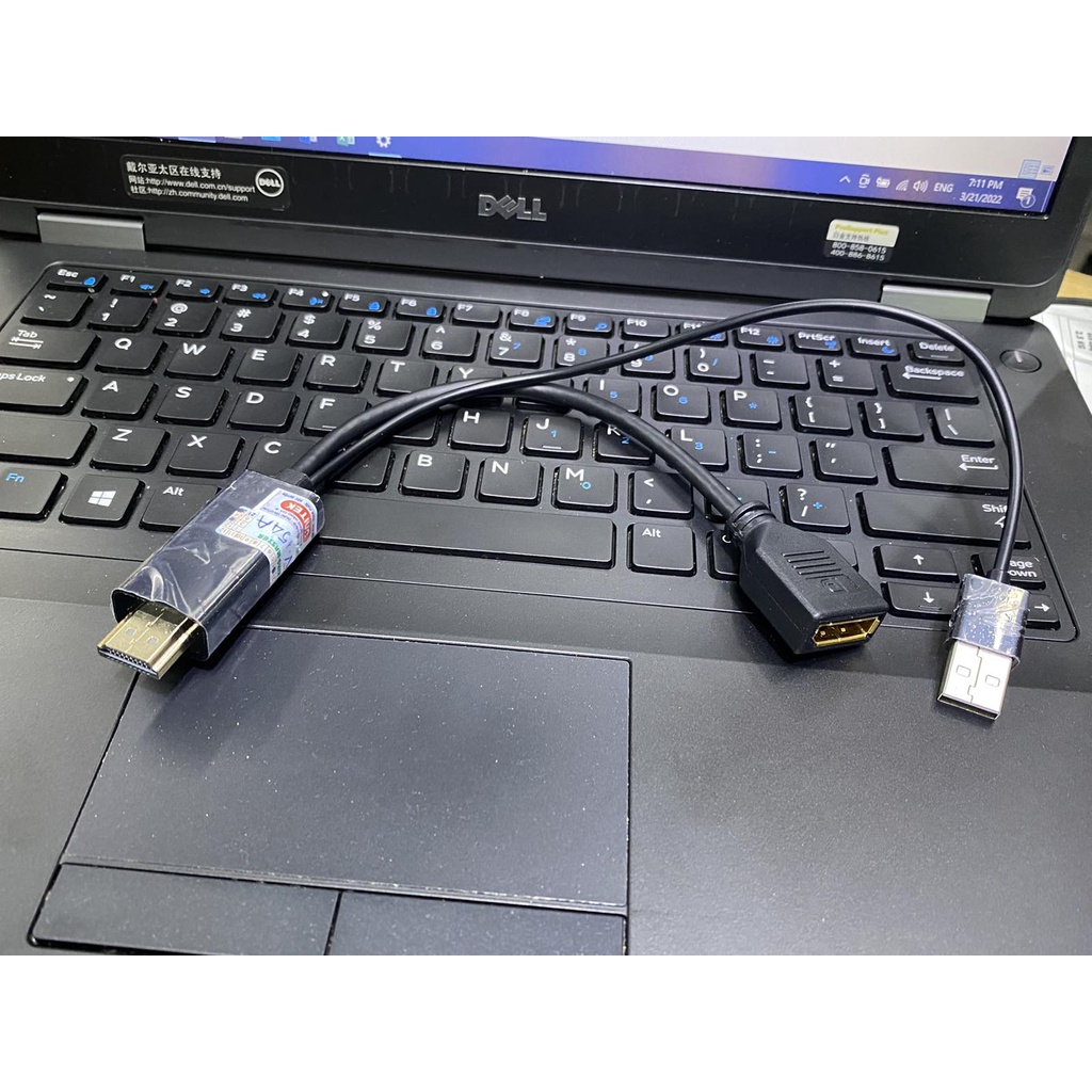 Cáp chuyển đổi Hdmi to displayport 4k 60HZ 2k 144hz Unitek V154A chính hãng bảo hành 18 tháng