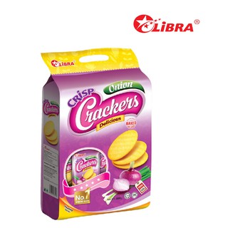 Libra Bánh Cracker mỏng vị hành, Onion Crackers 300gr