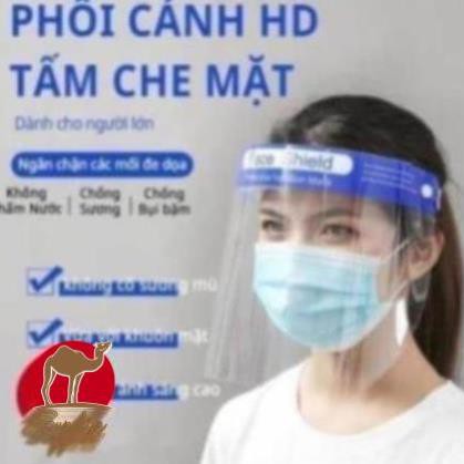 [ CHUYÊN SỈ - GIAO SIÊU TỐC ] Tấm chắn chống giọt bắn trong suốt nhựa PVC - Face Shield Mask