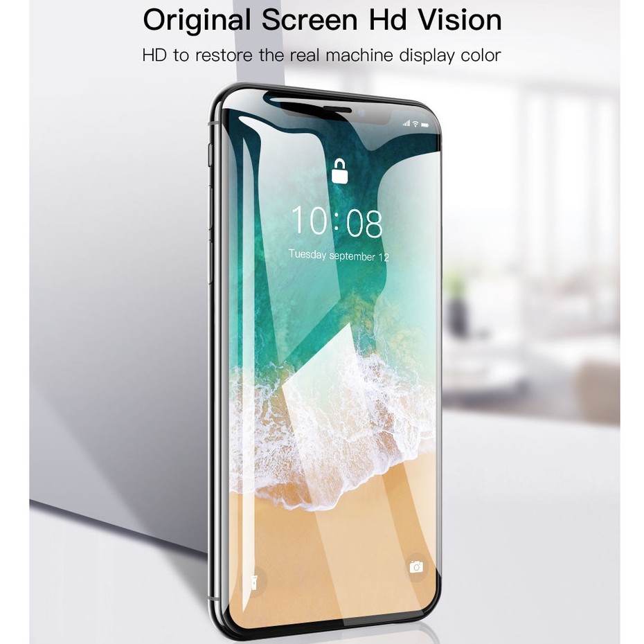 Kính cường lực 10D bảo vệ toàn màn hình cho iPhone XS max X XR 8 7 6 6s Plus 11 Pro max 12Promax 12mini