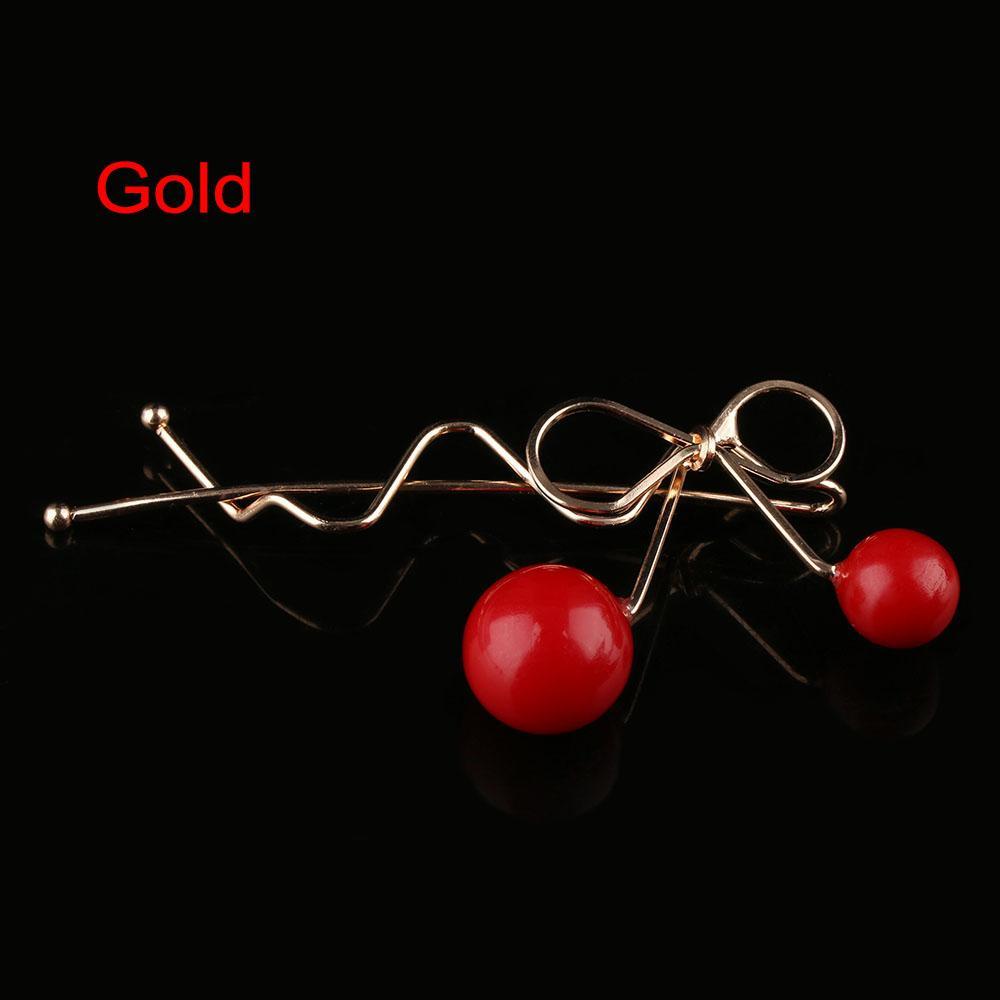 Kẹp Tóc Hình Quả Cherry Xinh Xắn Phong Cách Hàn Quốc Cho Nữ
