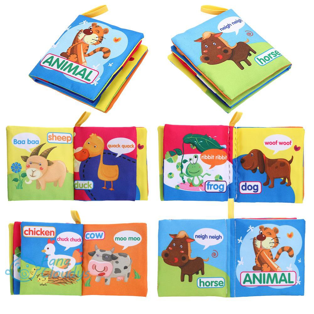 Sách đồ chơi bằng vải mềm siêu thú vị dành cho các bé