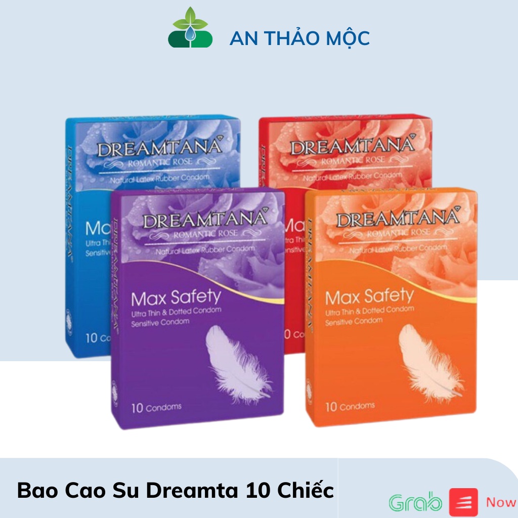 Bao Cao Su Dreamtana. Thuận Tiện Sử Dụng, An Toàn. Hộp 10 Bao. An Thảo Mộc