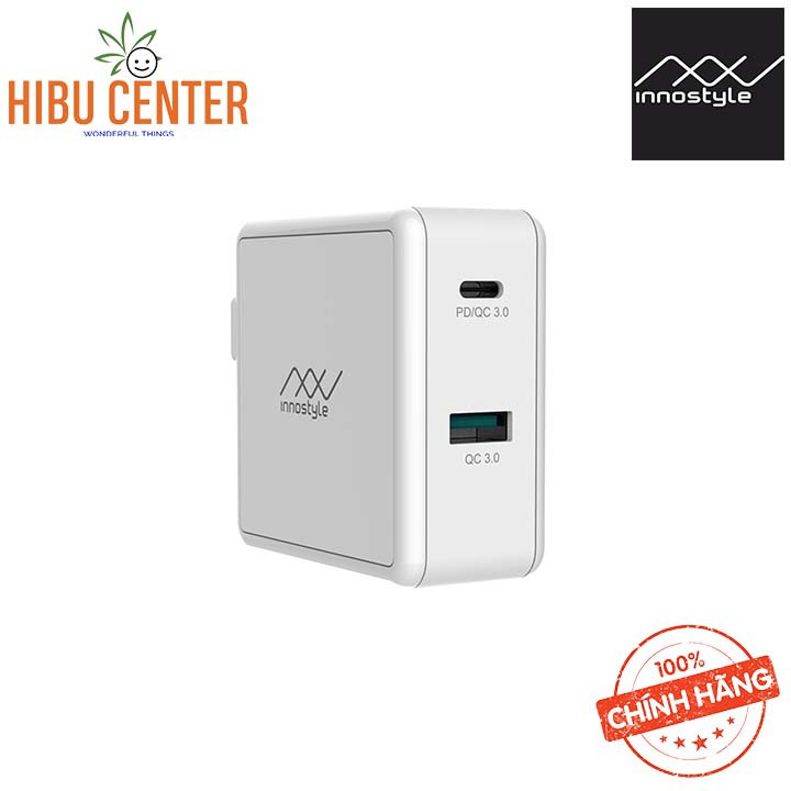 Sạc Nhanh Innostyle Gomax PD 49.5W IC49PDBK-WT - HIBUCENTER