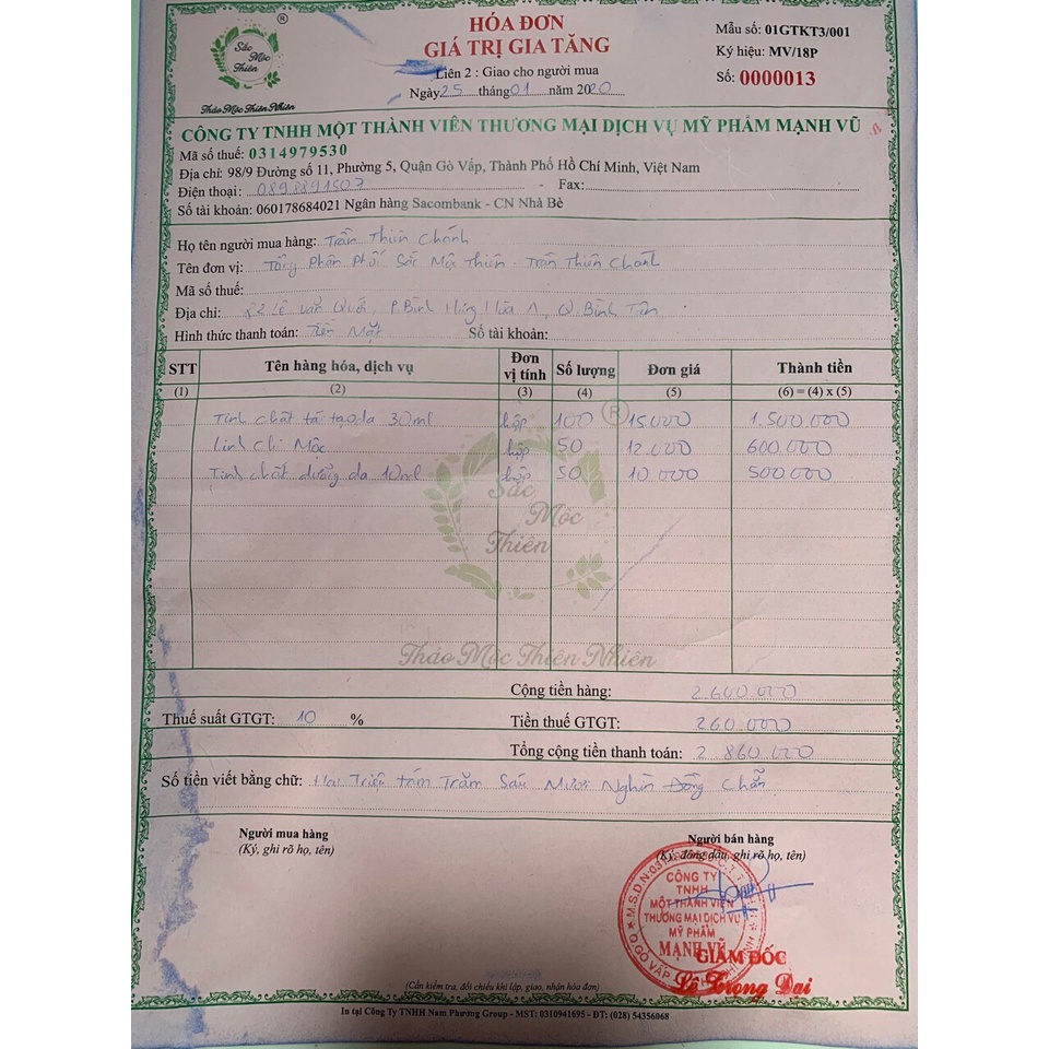 Tinh Chất Dưỡng Da Sắc Mộc Thiên Thu Nhỏ Lỗ Chân Lông 10ml