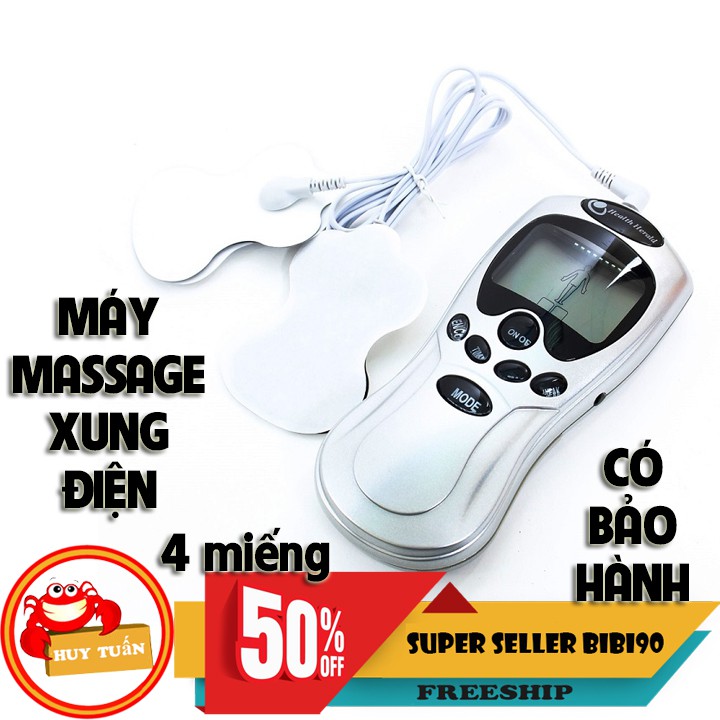 Máy massage giải tỏa căng thẳng 4 miếng dán