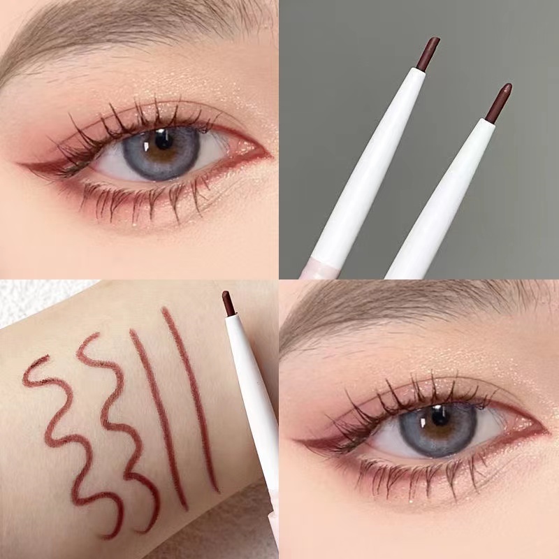 Màu Hồng COCO® Bút Kẻ Mắt Màu Đồng Phục Tự Nhiên Mỏng Và Không Dễ Lem Chống Thấm Nước 2022