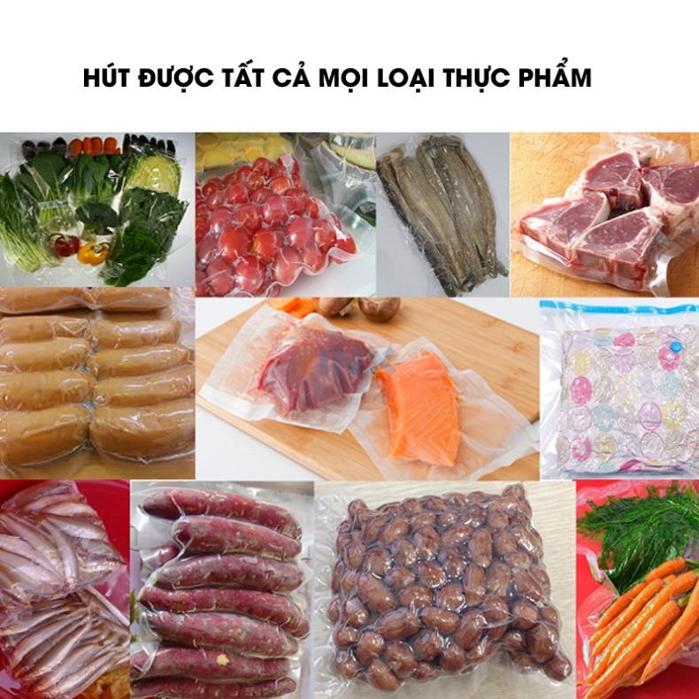 Máy hút chân không tự động không kén túi P290B - Máy hàn miệng túi mini hút mọi loại túi dùng cho gia đình