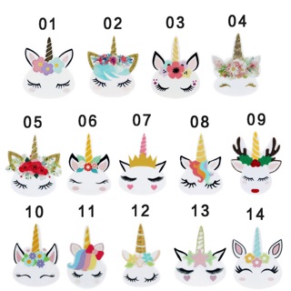 charm ngựa unicon trang trí slime
