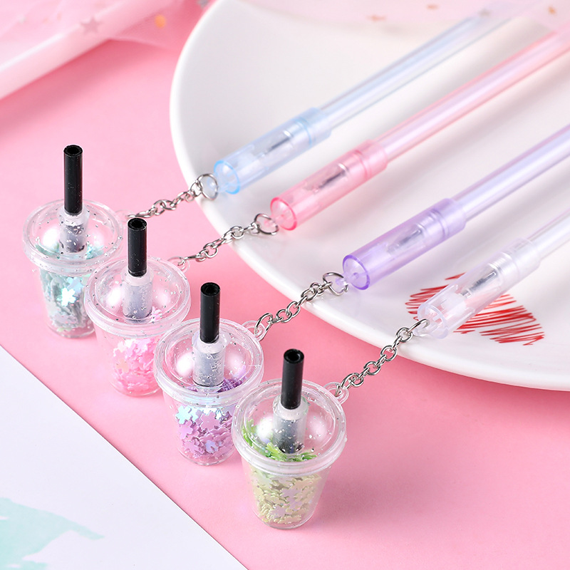 Bút nước cốc trà sữa nhũ chảy - Giá rẻ nhất