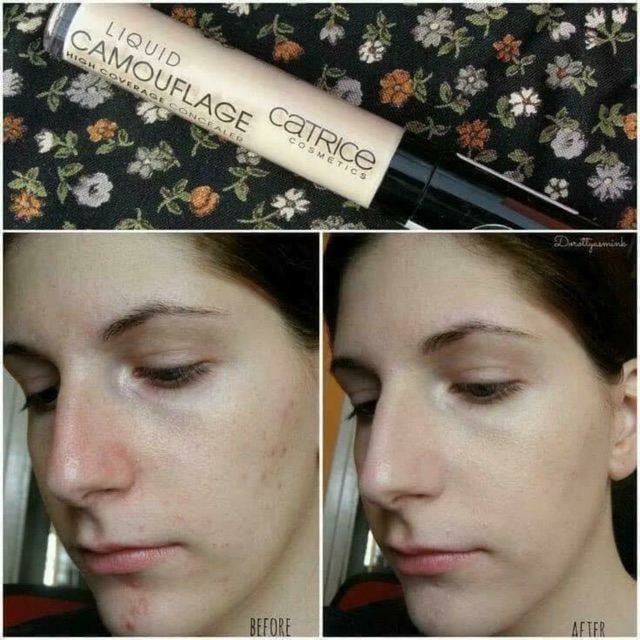 KEM CHE KHUYẾT ĐIỂM CATRICE LIQUID CAMOUFLAGE HIGH COVERAGE CONCEALER 5ml