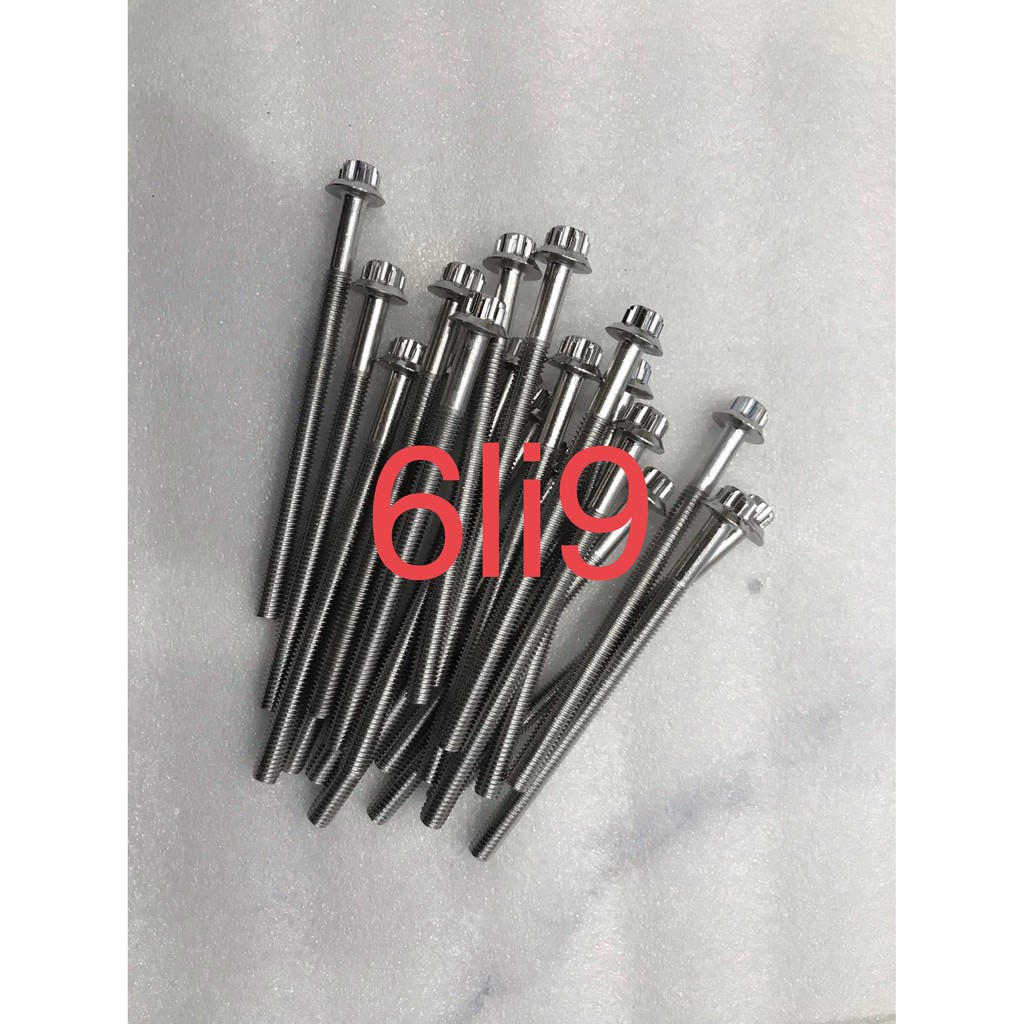 Ốc Salaya 6li Đầu Vương Miệng đủ size gắn nhiều vị trí trên XE