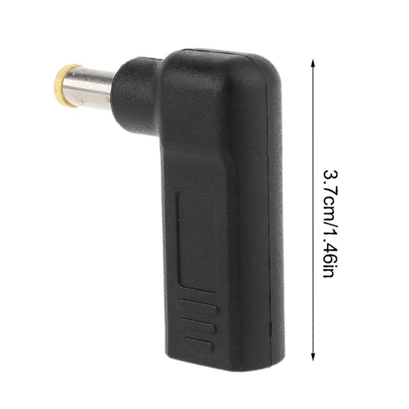 btsg Type C Female to 5.5x3.0mm DC Power Charger Plug Jack Connector for Sam-sung Laptop Adapter Converter