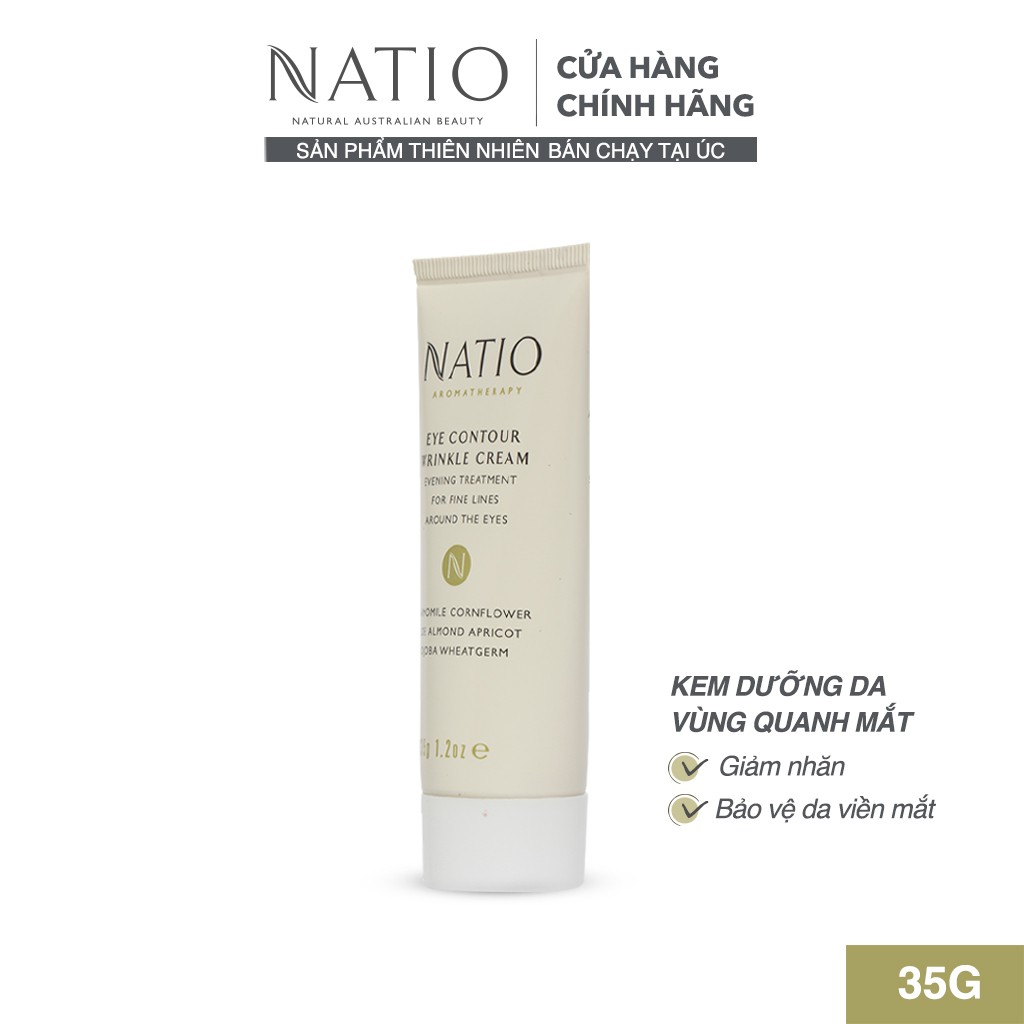 Kem Dưỡng Vùng Da Quanh Mắt Natio Eye Contour Wrinkle Cream 35g