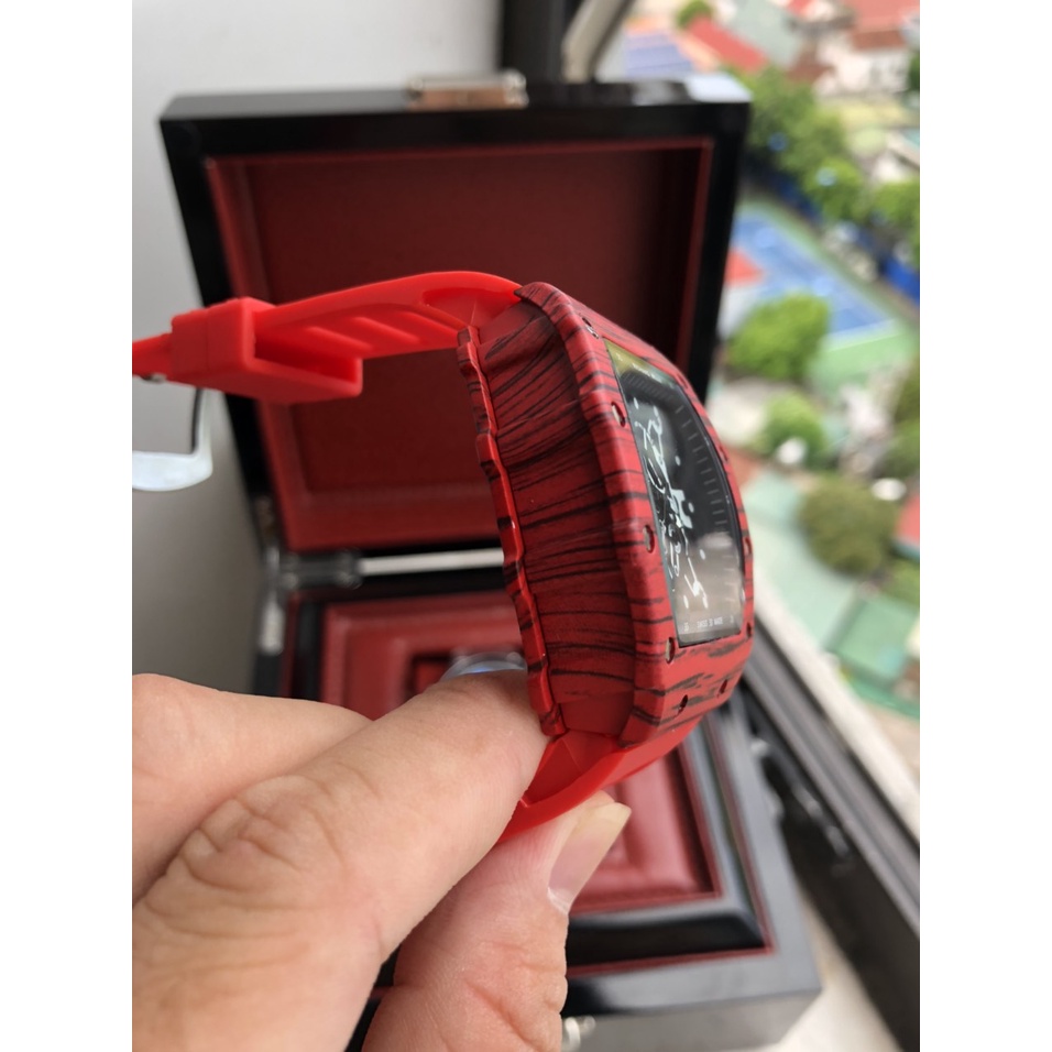 Đồng Hồ Nam RM35-02 RAFA Vân carbon Sẵn Hàng 2021