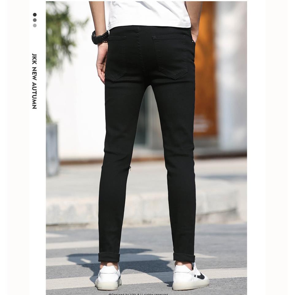 Quần Jean nam Edana slim fit co dãn, không xù, không bai màu dành người 48 - 78kg đẹp ྇