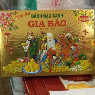 (Hàng Tết) Bánh đậu xanh Gia Bảo hộp 700g