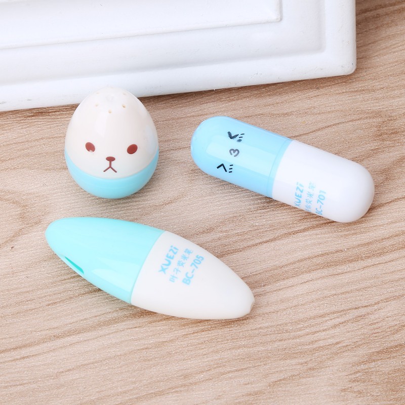 Bộ 6 bút dạ quang thiết kế hình viên thuốc độc đáo